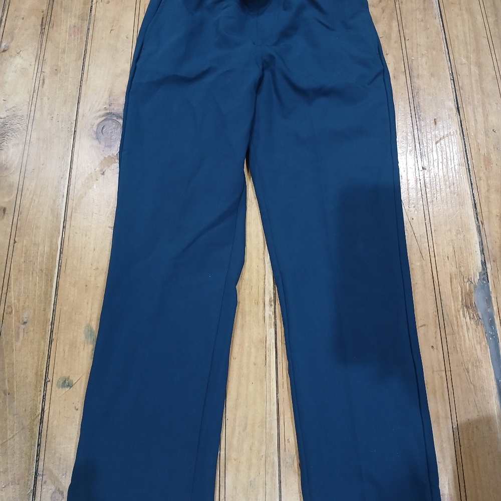 wonder nation Boys Size 10 Dark Blue Straight-Leg Satin Pants